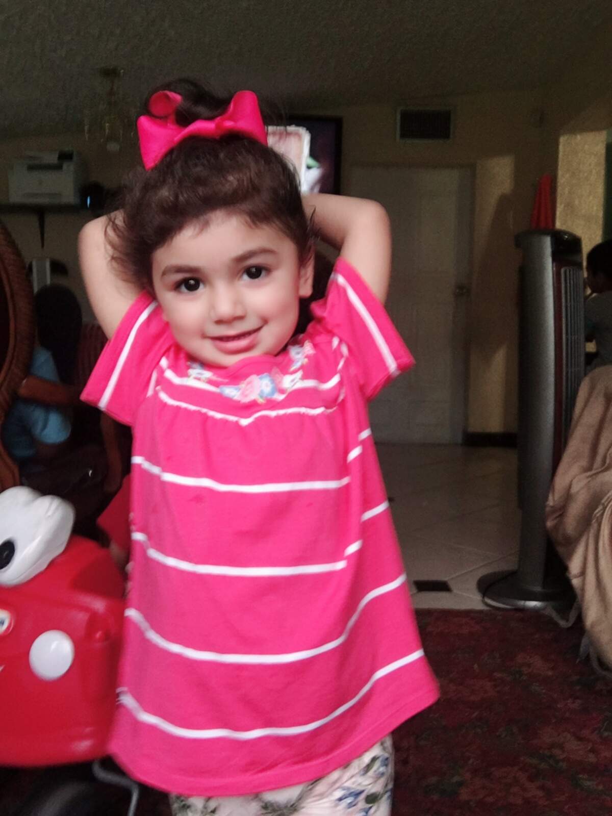 Zainab Mughal has a rare blood type and needs transfusions to help save her life after being diagnosed with neuroblastoma. OneBlood has launched a worldwide search.
