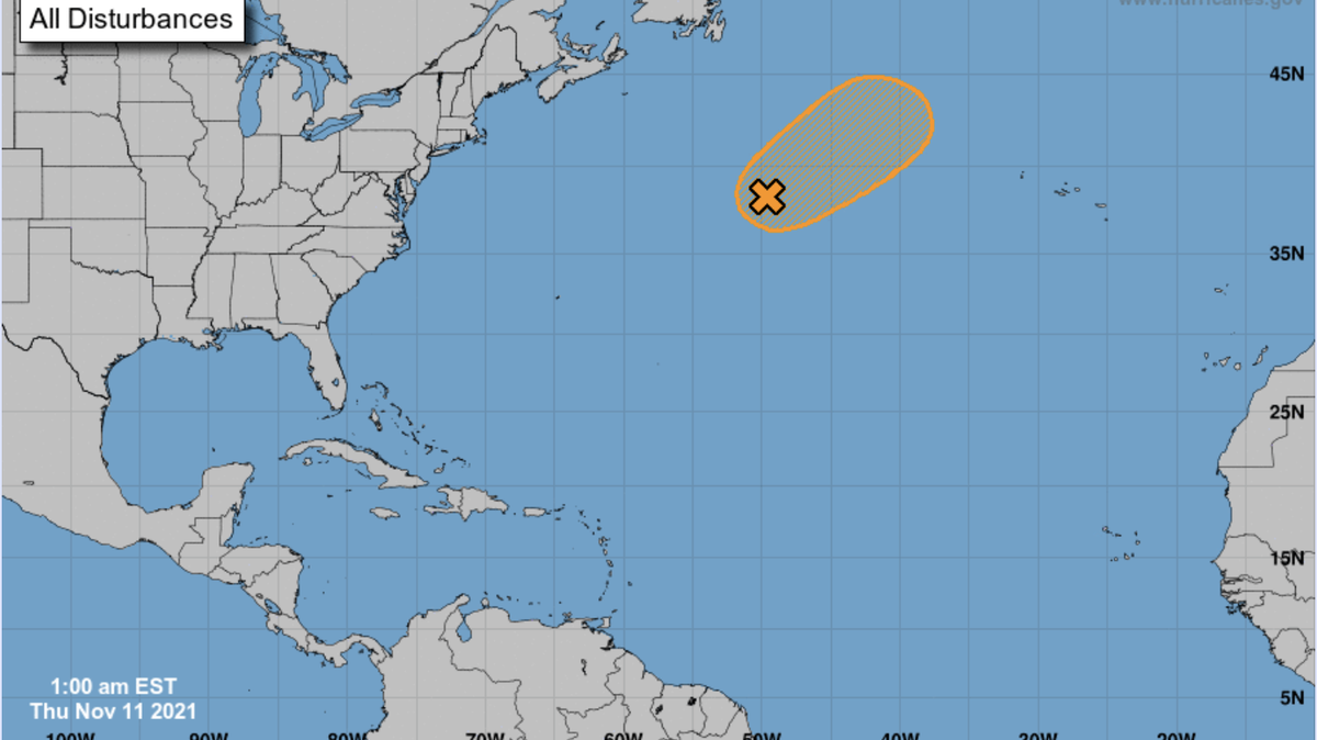 On, Nov. 11, Adria was the last significant tropical disturbance in the Atlantic during the current hurricane season.
