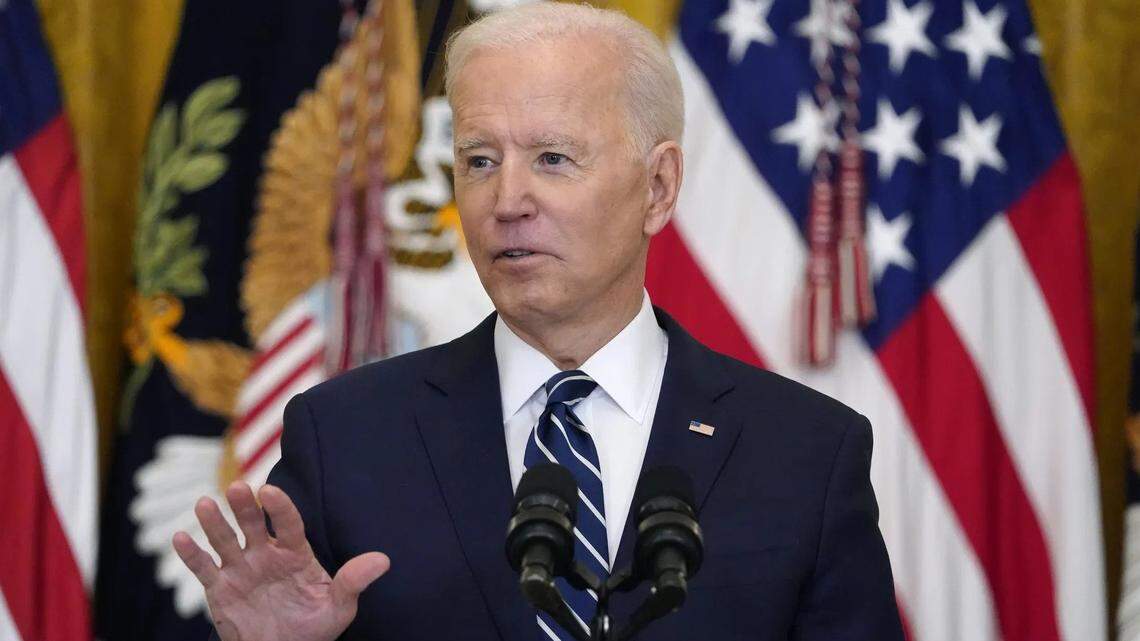 Joe Biden held his first press conference as president on March 25.