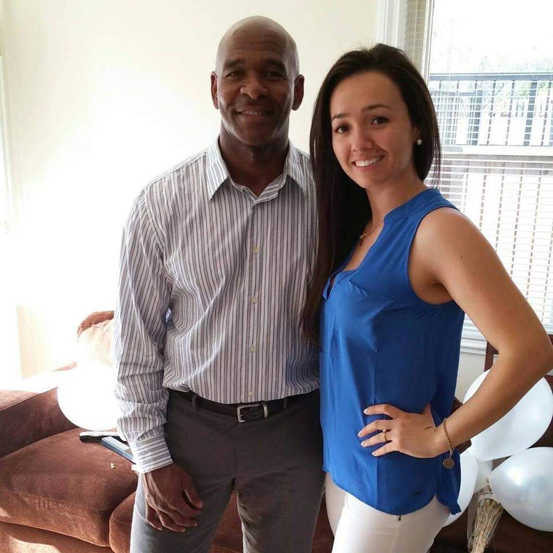 Ariel Gandulla and his wife, Kelly Giraldo. The two are living in Vancouver, Canada.