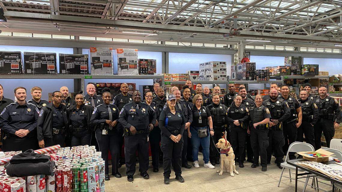 A 32-year-old man attempted to steal over $1,000 worth of merchandise during a “Shop With a Cop” event at a Walmart, Virginia police said.