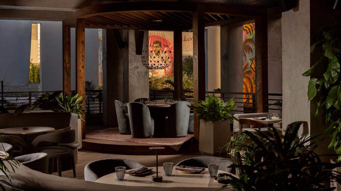 This striking rooftop bar above a popular Wynwood restaurant reimagines hip-hop