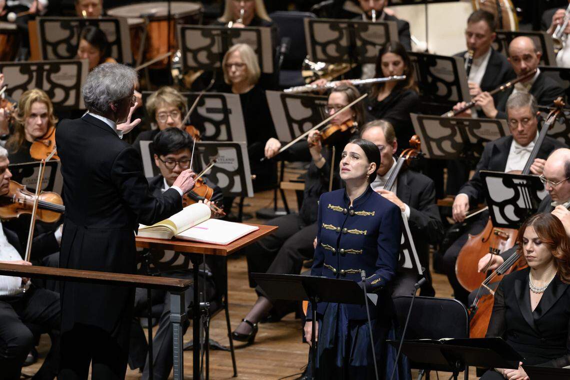 Soprano Asmik Grigorian rehearses Verdi’s “Requiem” with conductor Franz Welser-Möst and The Cleveland Orchestra.