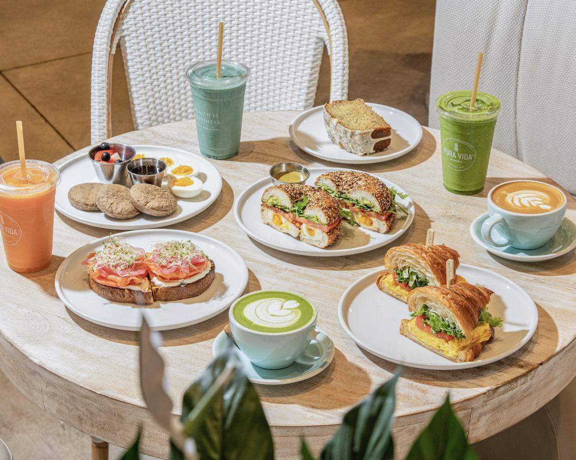 Pura Vida Miami. A 3,425-square-foot café of bowls, smoothies, chef-driven salads, artisanal coffee and matcha opens at Palms in summer 2026.