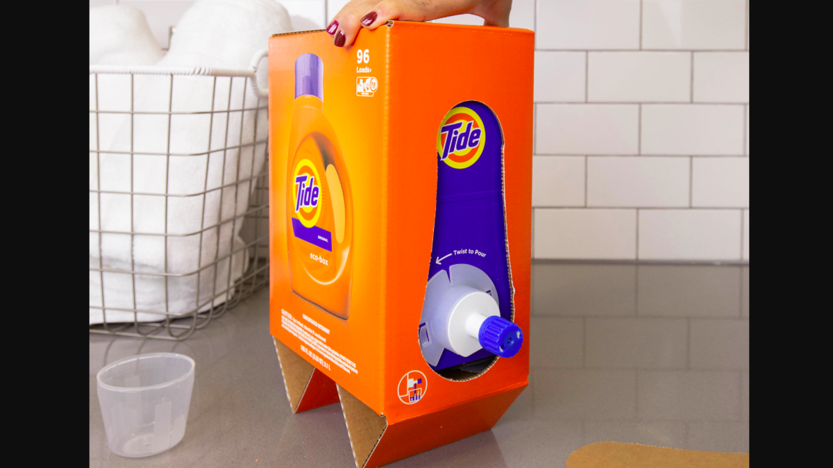 Tide’s “ECO-BOX” looks a bit like something else, according to some on social media.