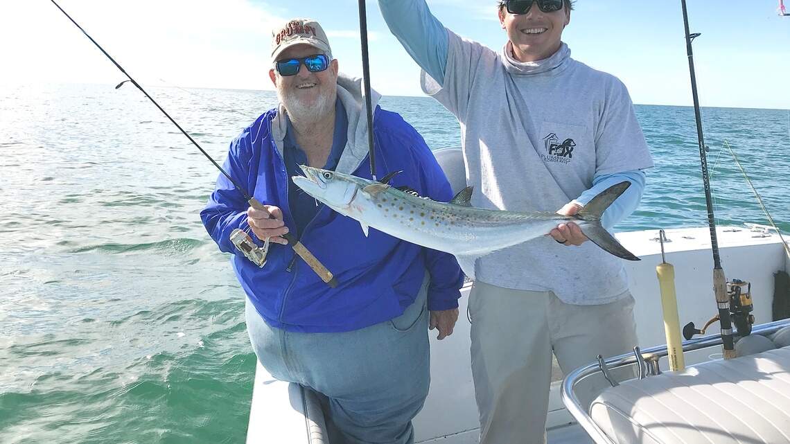 Catching Spanish mackerel during the holidays in South Florida is the gift that keeps on giving