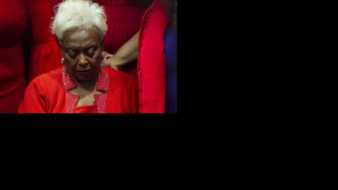 Former Broward elections supervisor, Brenda Snipes, attends a press conference in Fort Lauderdale on Saturday, December 1, 2018. The Florida Senate said Thursday it will not block her suspension by Gov. Rick Scott late last month.