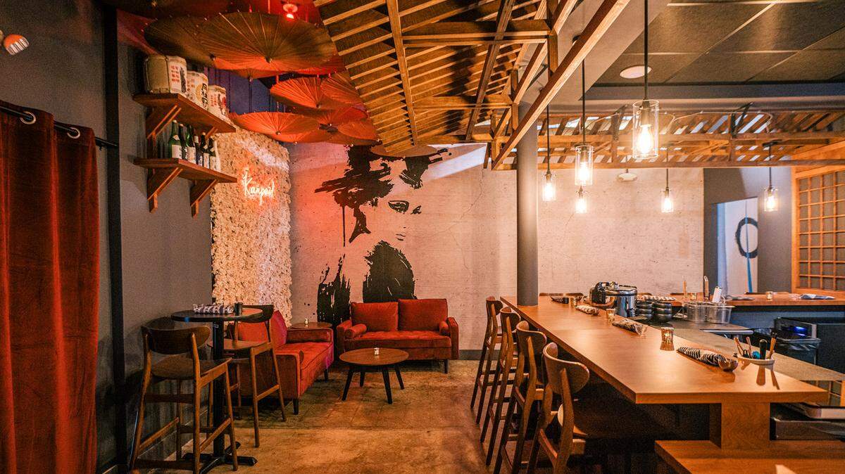 The cozy and laid-back atmosphere of Omakase by Kazu at Hachidori Ramen Bar in Miami’s Little River neighborhood, which is now open.