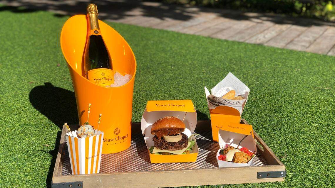 Toast to sunnier days ahead with Champagne on the Lawn, a new pop-up at Loews Miami Beach
