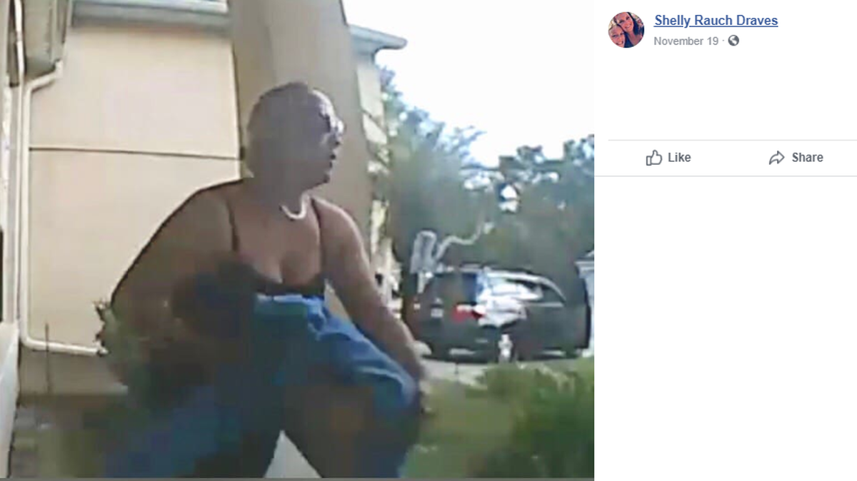 Facebook video screengrab