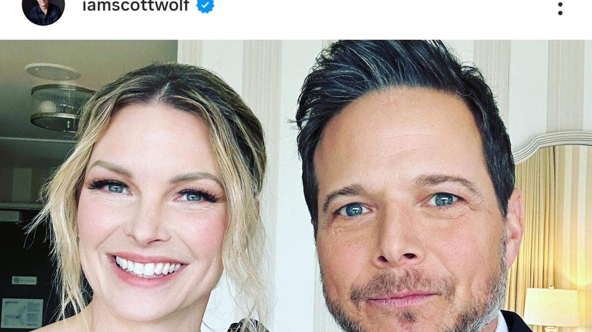 scott wolf with wife kelley wolf