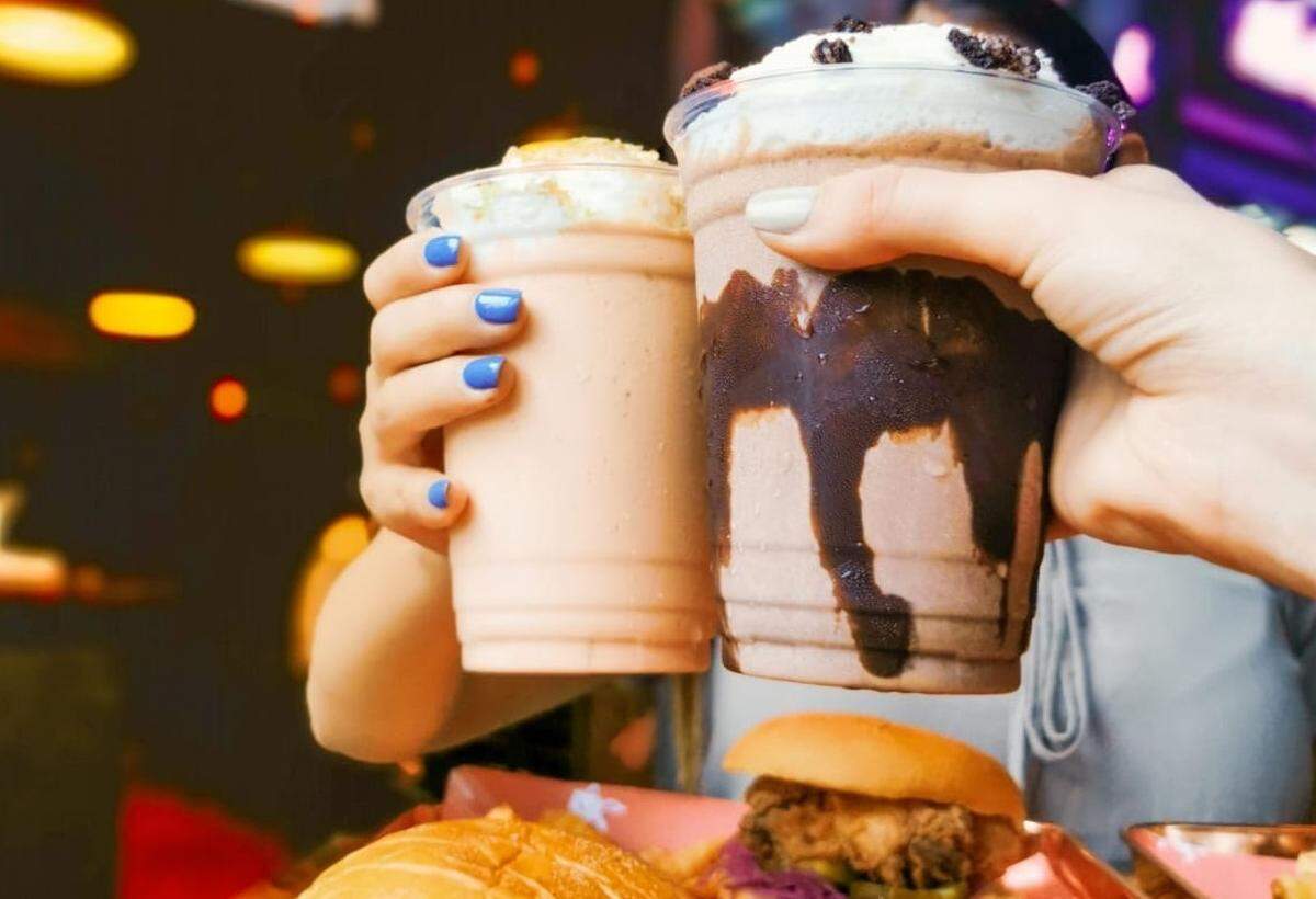 Dirty Burgers also serves milkshakes.