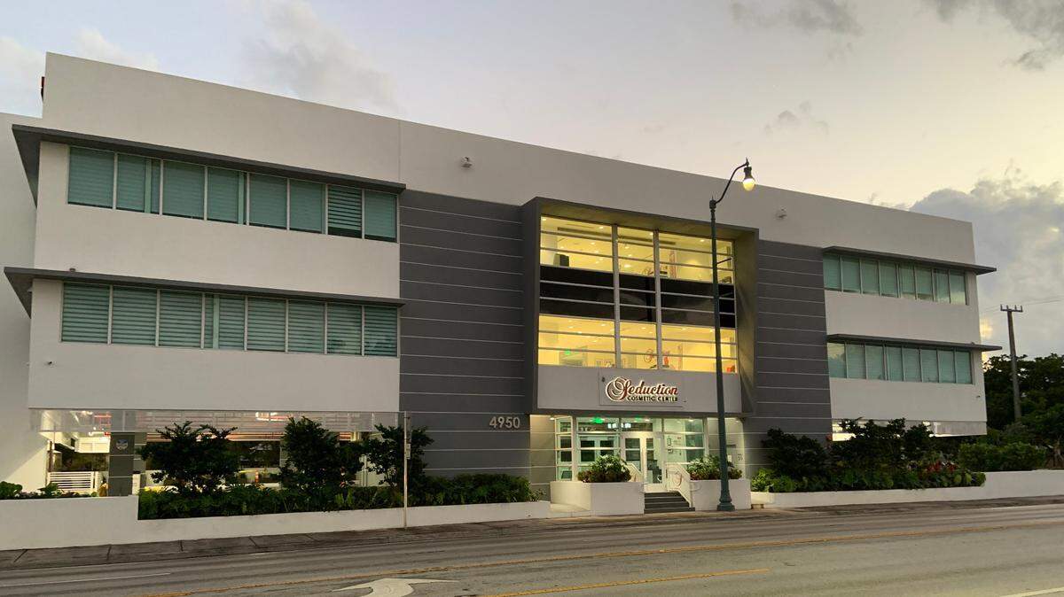 Seduction Cosmetic Center, 4950 SW Eighth St.. The state says Dr. John Sampson did unauthorized plastic surgeries here, including a Brazilian butt lift that resulted in the patient’s death.