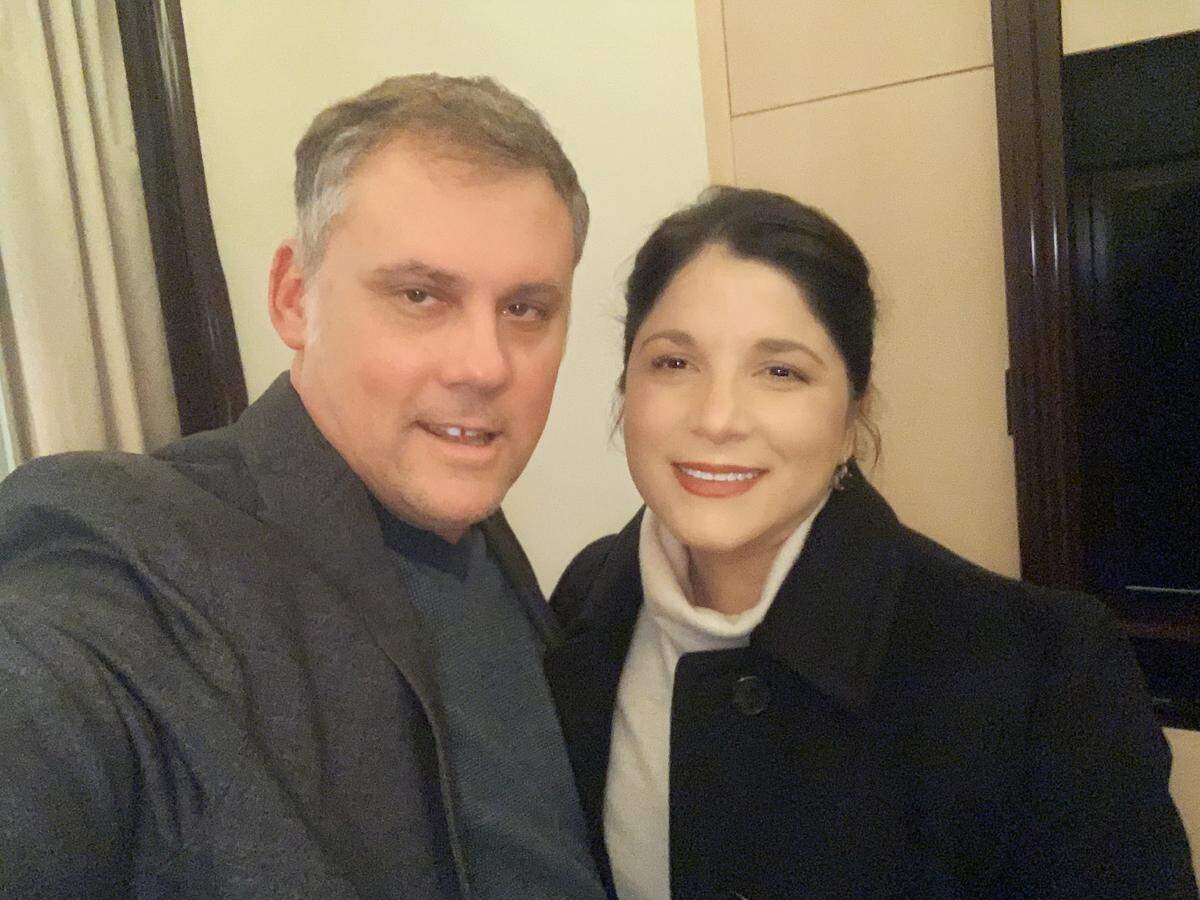 From left: Carlos Dotres, CEO of CDM Windows & Door, and his wife Aysen Marquez, the Doral company’s CFO, are clients of Professional Bank.