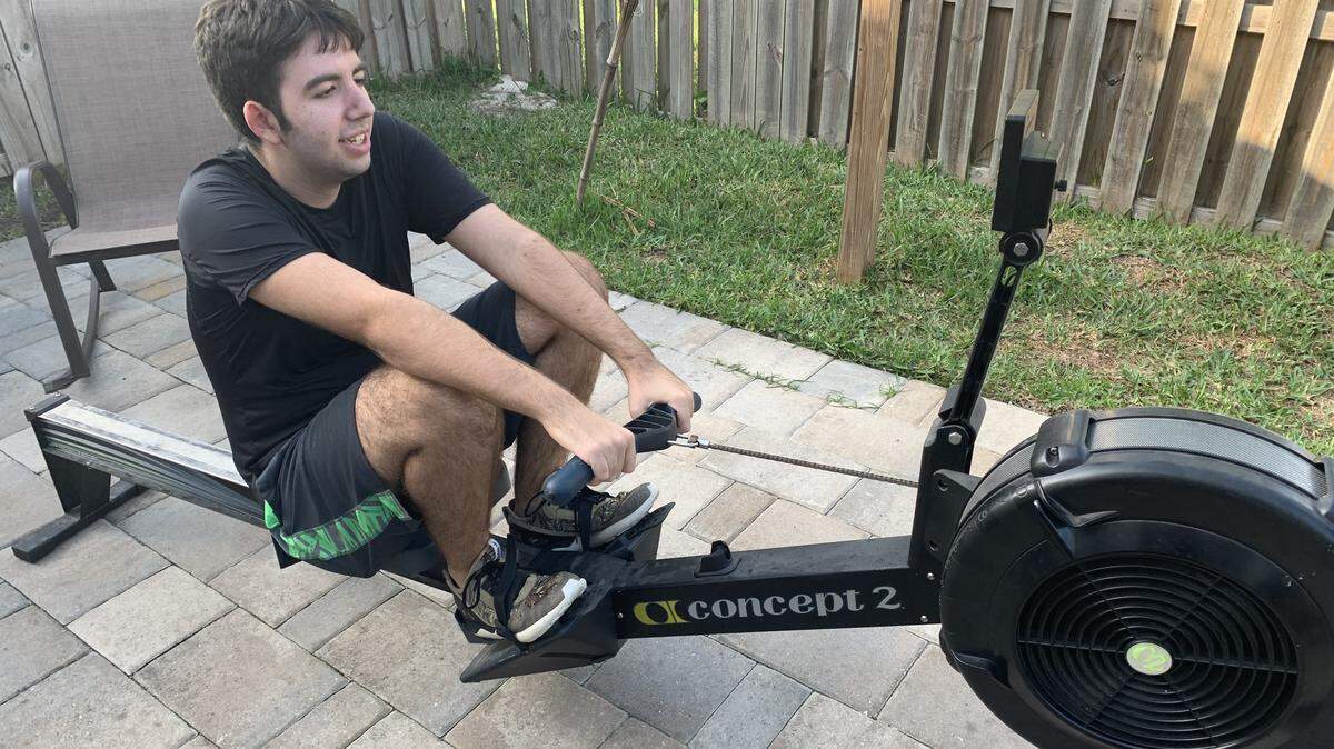 Julian Miranda. 18, of Homestead, was on track for heart disease, his doctor told him. He enrolled in a program at Nicklaus Children’s Hospital and has lost weight and improved his health markers.