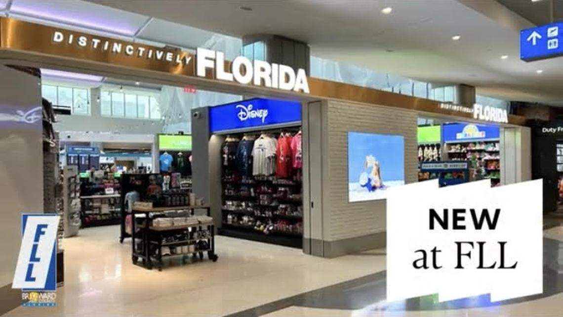 One of the new shops at Fort Lauderdale-Hollywood International Airport.
