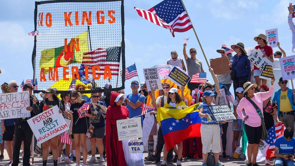 My Republican husband took to the streets, and he will again to protest ‘No Kings’ | Opinion