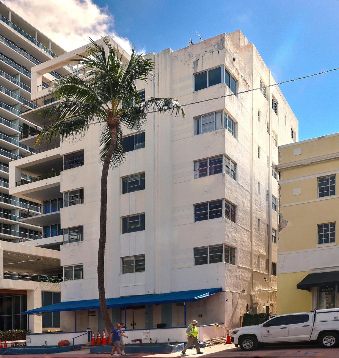 Developer 13th Floor Investments plans to demolish two vacant historic Miami Beach hotels, The Patrician, left, and the Coral Reef. A new state law that overrides local preservation rules means the city can’t block the demolitions.