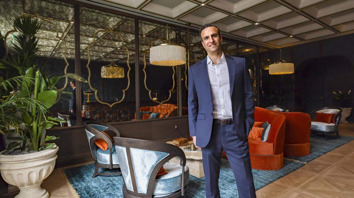 Amro Zakarni, Related Group’s senior vice president of development, at NoMad Residences Wynwood ahead of its grand opening.