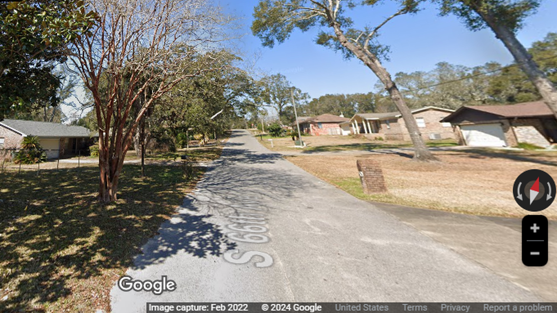 The dispute erupted at a home on South 66th Avenue near Pensacola in the Florida Panhandle, investigators say.