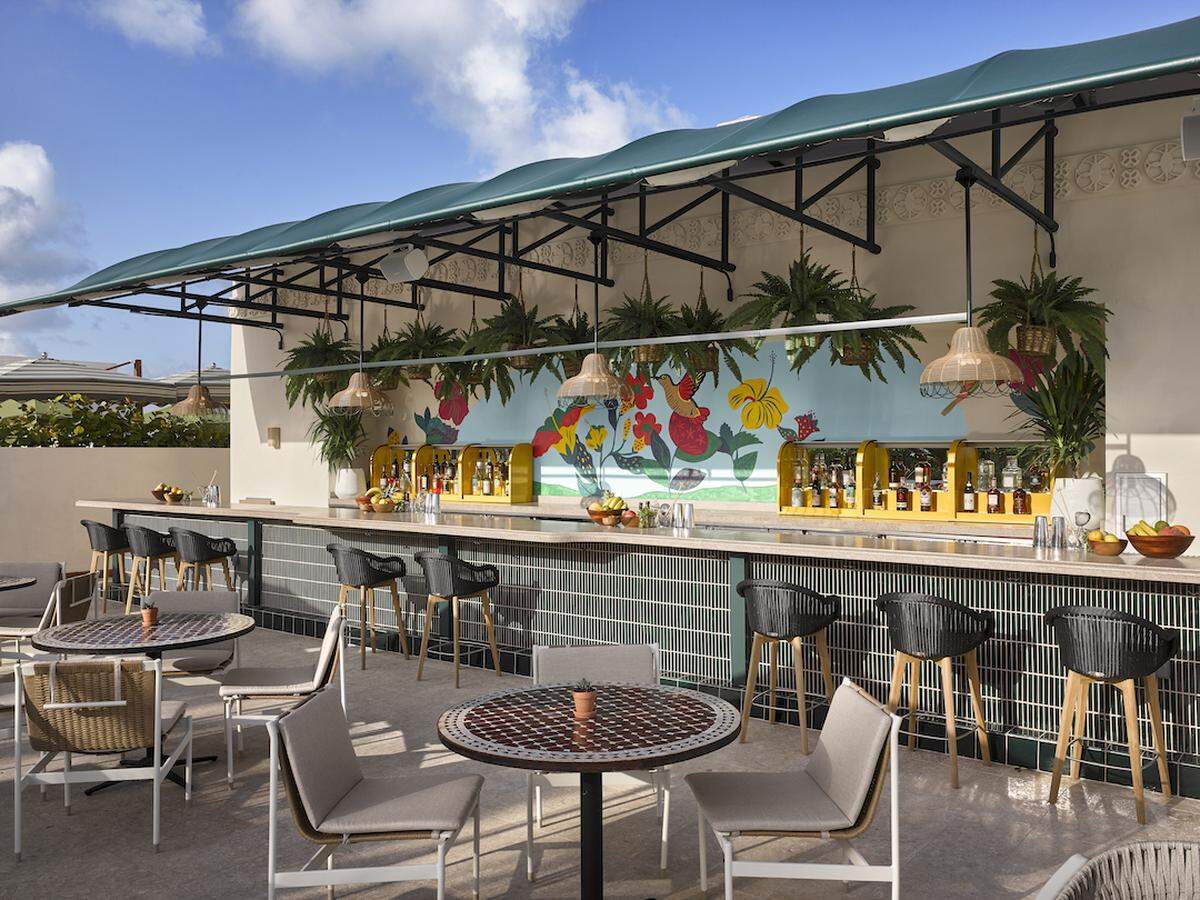 Sipsip rooftop bar at the renovated Mayfair.