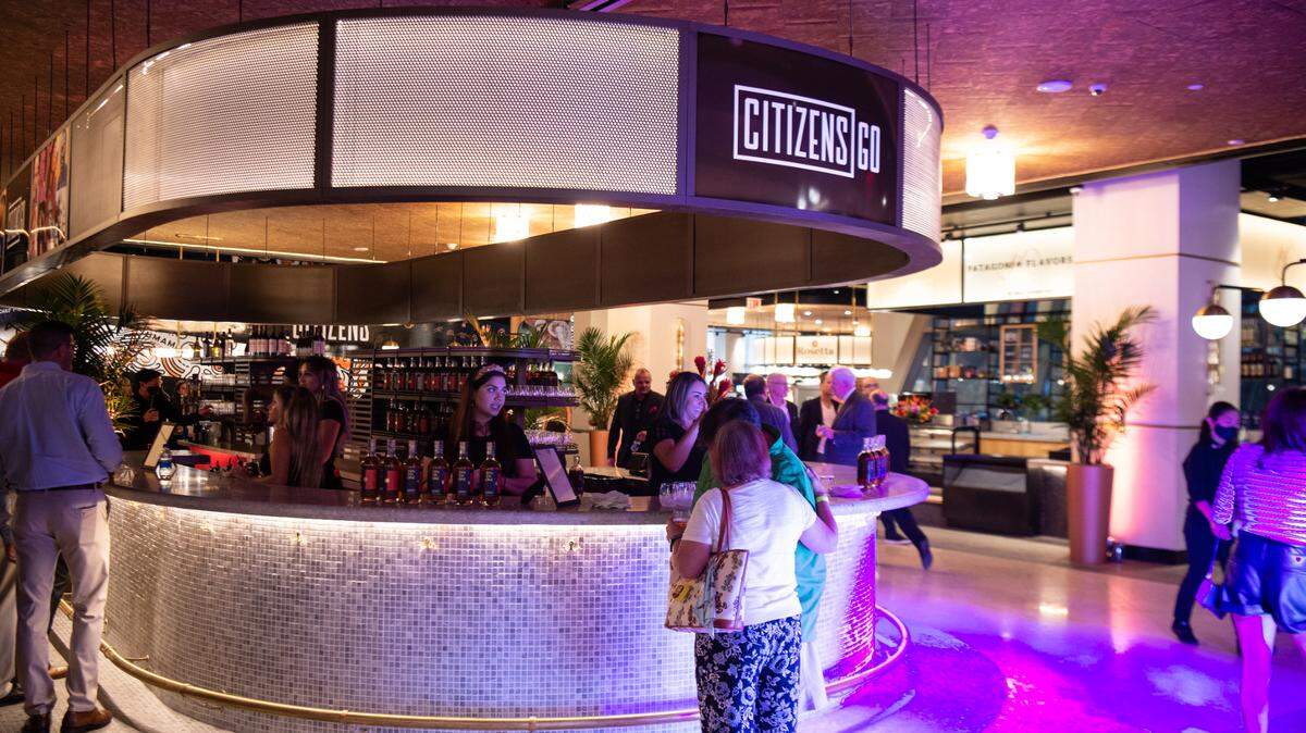 Citizens MIamiCentral is the revamped food hall in the Brightline train station in Miami.