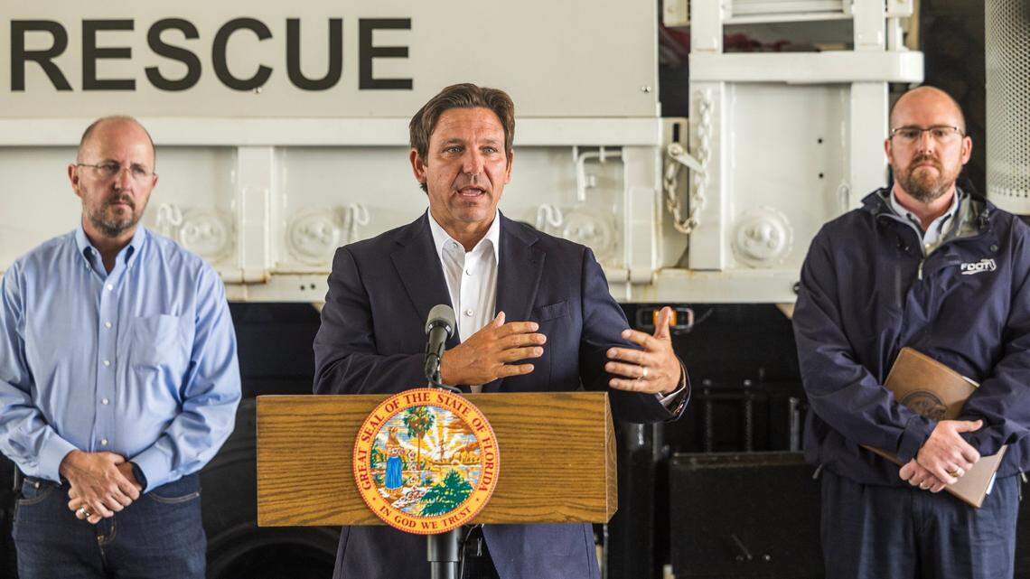 Florida Governor Ron DeSantis, on Friday June 14, 2024.