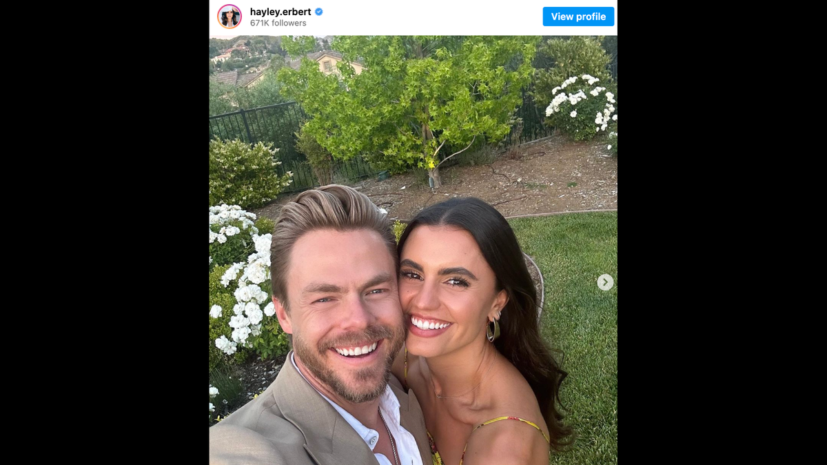 Hayley Erbert admits she surprised herself while making an announcement after undergoing emergency brain surgery.