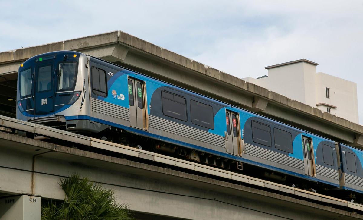 The Culmer Metrorail Station stands at the center of Miami’s Highland Park neighborhood.