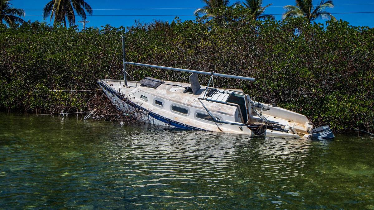 Hurricane sent boats all over. How the Florida Keys and Fort Myers are dealing with it