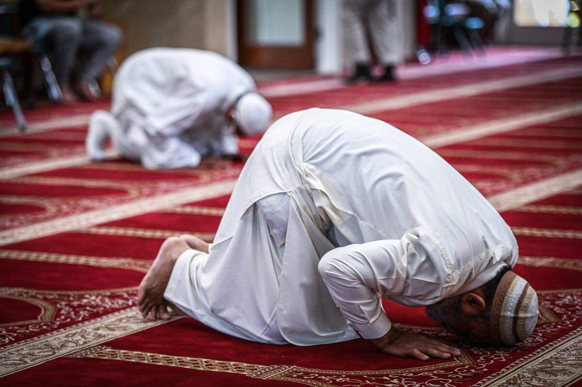 Members of Masjid An-Noor, the mosque connected to The Islamic School of Miami in West Kendall, pray on Friday to commemorate Ramadan, which begins this weekend and the holiest month of the year in the Islamic calendar. During the 30-day period, Muslims fast from sunrise to sunset to focus on prayer, self-reflection and helping those in need.
