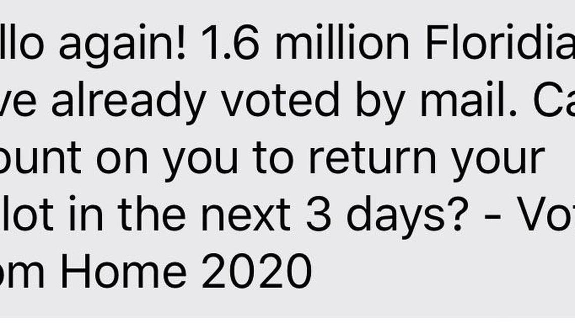 That annoying barrage of political texts? It’s only going to get worse, Florida
