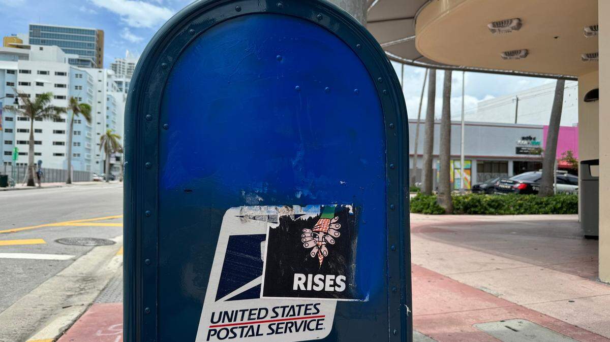 What happened to the mail that didn’t get to the Fulton County courts?