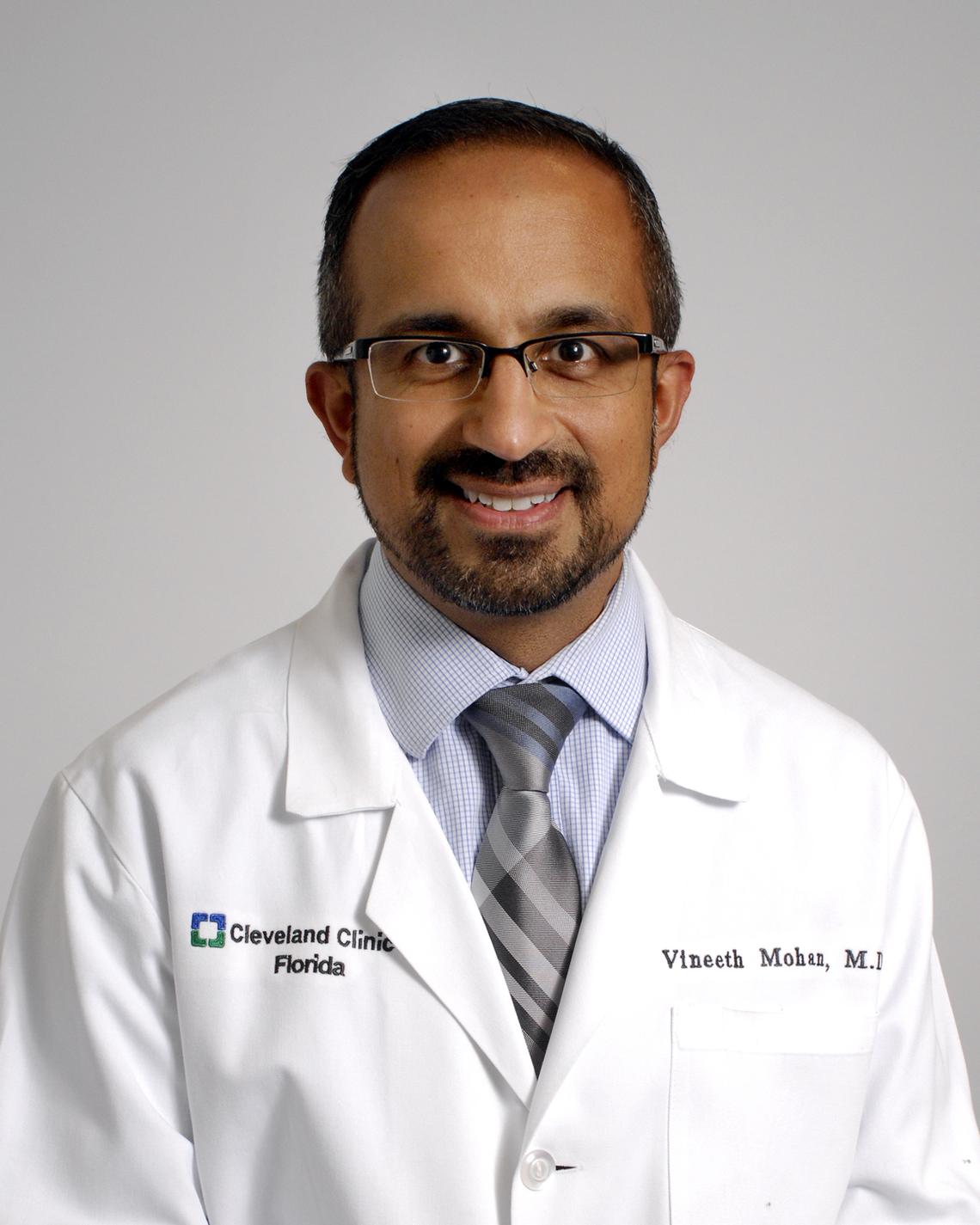 Dr. Vineeth Mohan, chairman of the department of endocrinology at Cleveland Clinic Florida