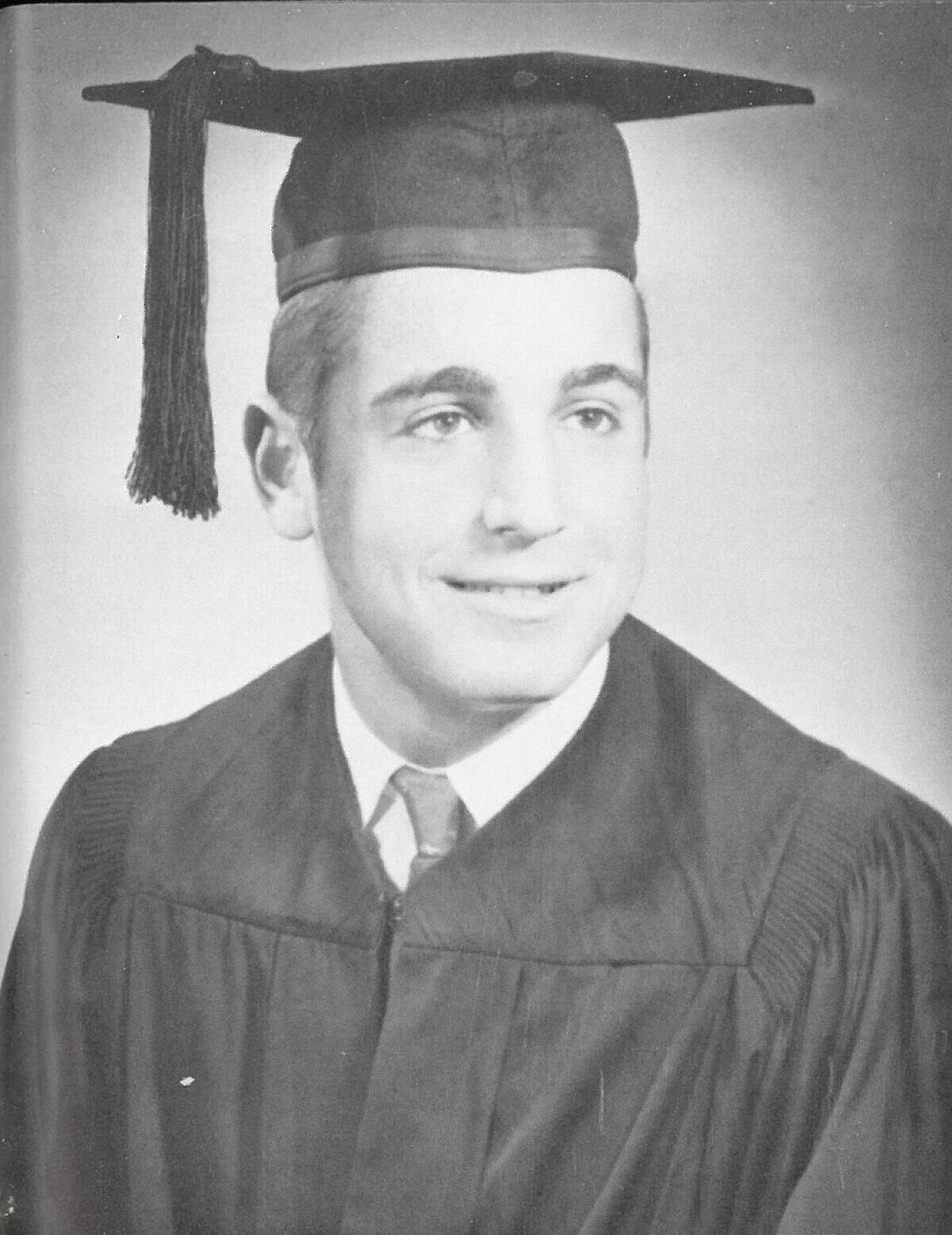 Mike Carricarte’s senior portrait in the Christopher Columbus High School yearbook. He was a member of the private boys’ Catholic high school’s first graduating class in West Miami-Dade in 1959.