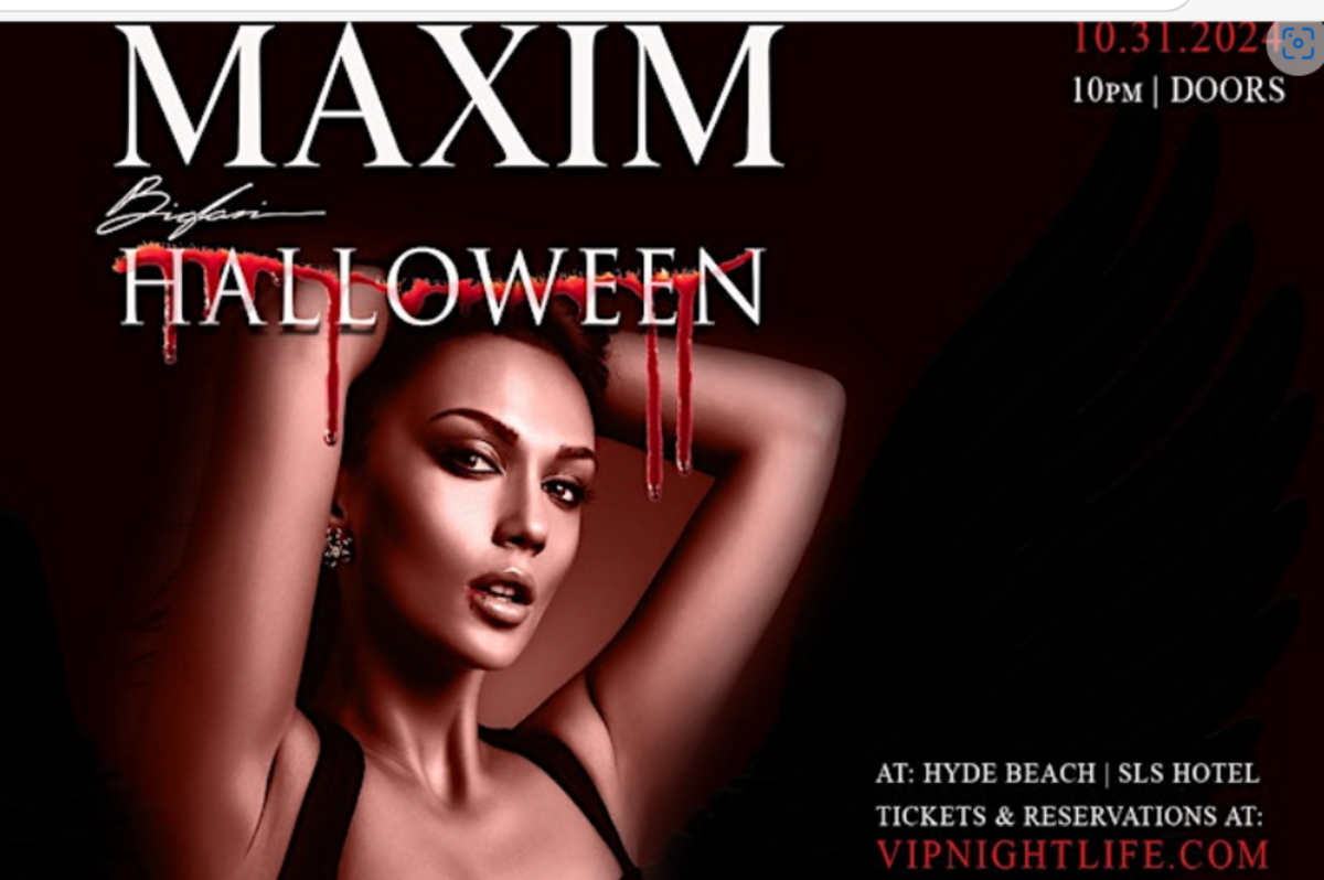 Maxim Halloween party