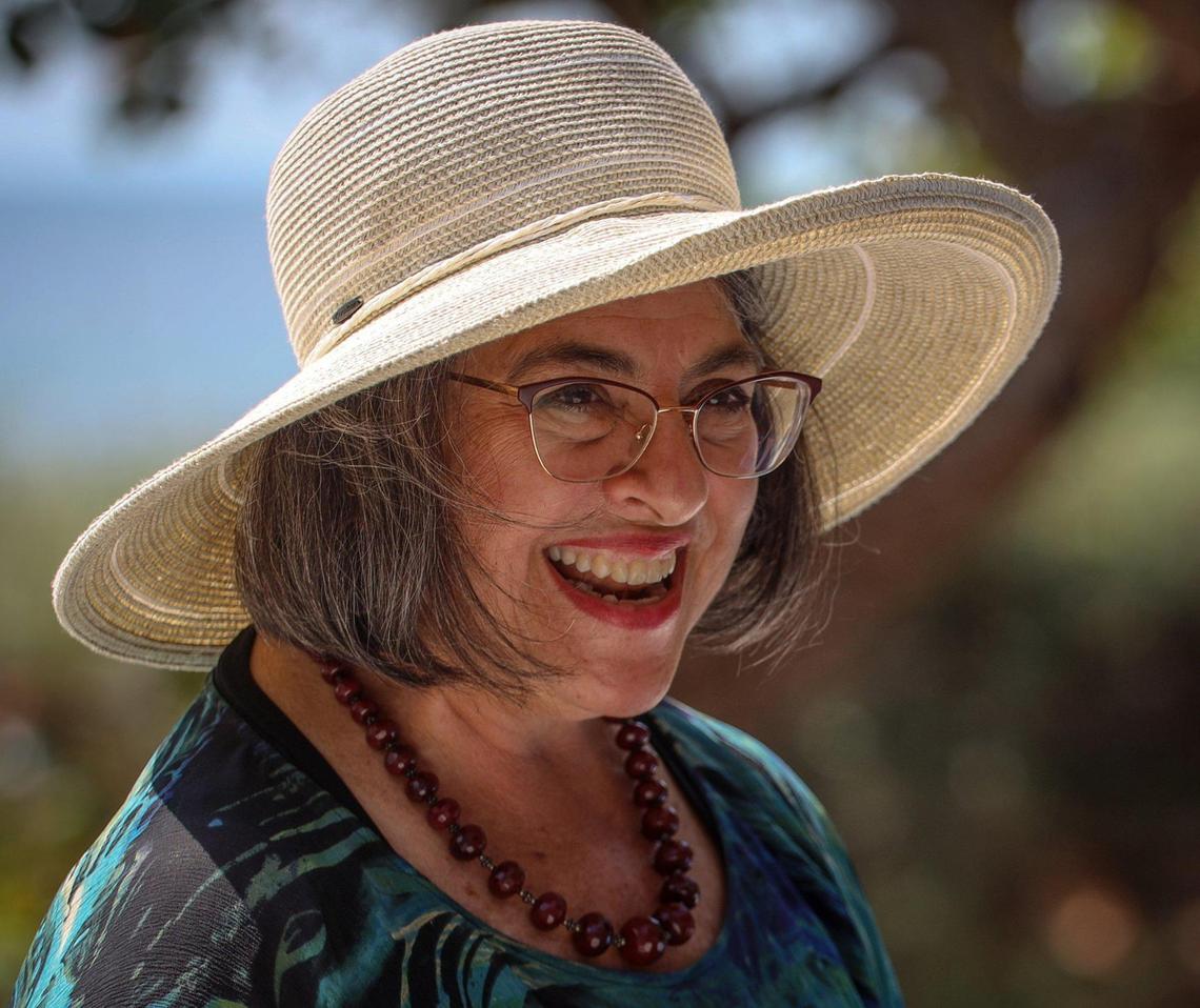 Miami-Dade County Mayor Daniella Levine Cava kicks off Earth Day Beach Cleanup at Crandon Park, with opening remarks. On Thursday, April 22, 2021, Miami-Dade County Parks, Recreation and Open Spaces celebrated Earth Day with a beach cleanup at Crandon Park with help from volunteers.