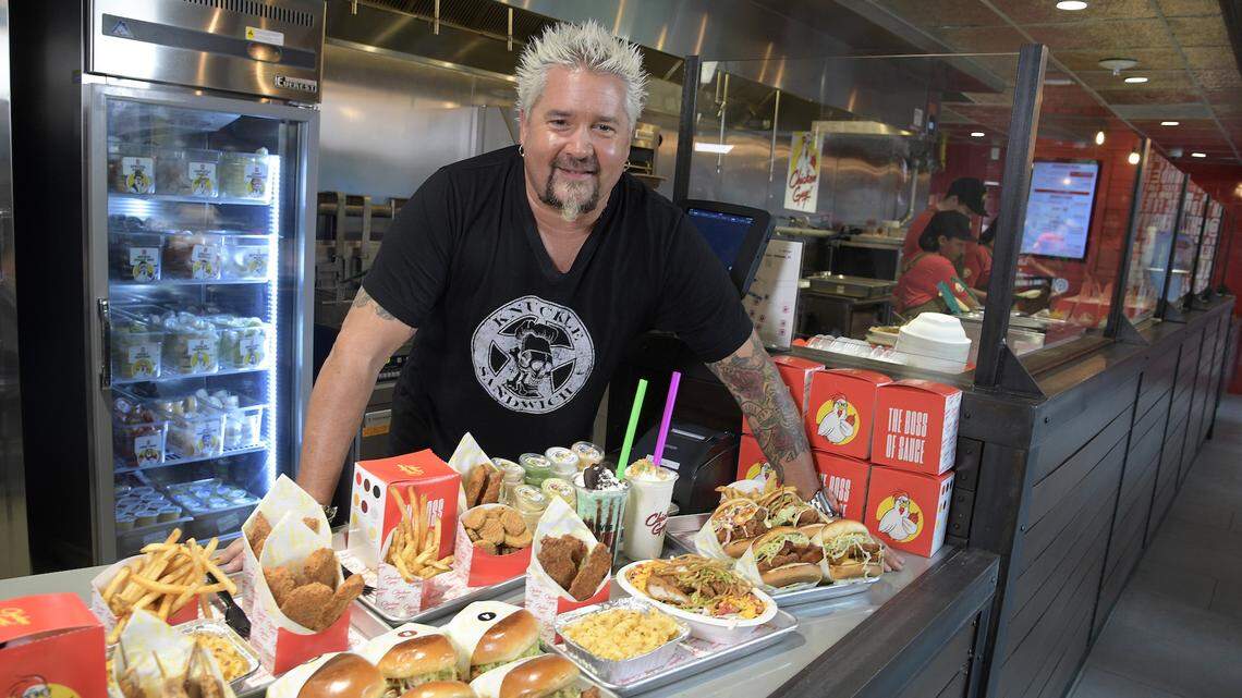 Guy Fieri will open the third of his Chicken Guy! restaurants at the Dadeland Mall in Spring 2021.