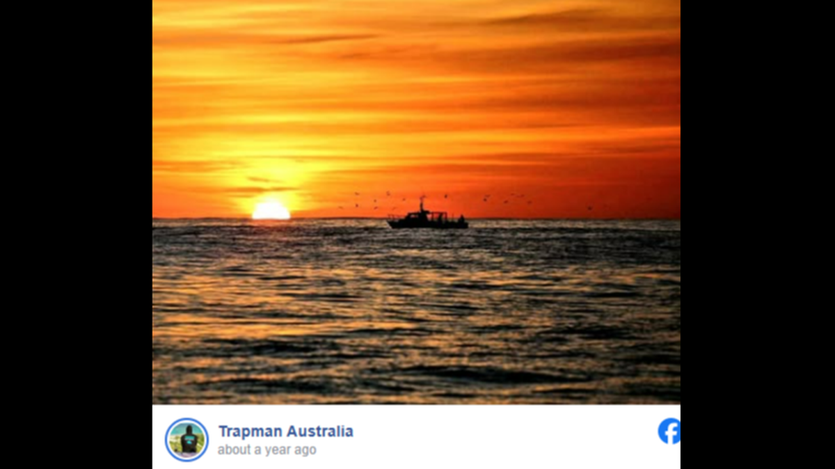 Trapman Australia, also known as Jason Moyce, caught something unusual on sonar while searching for fish.