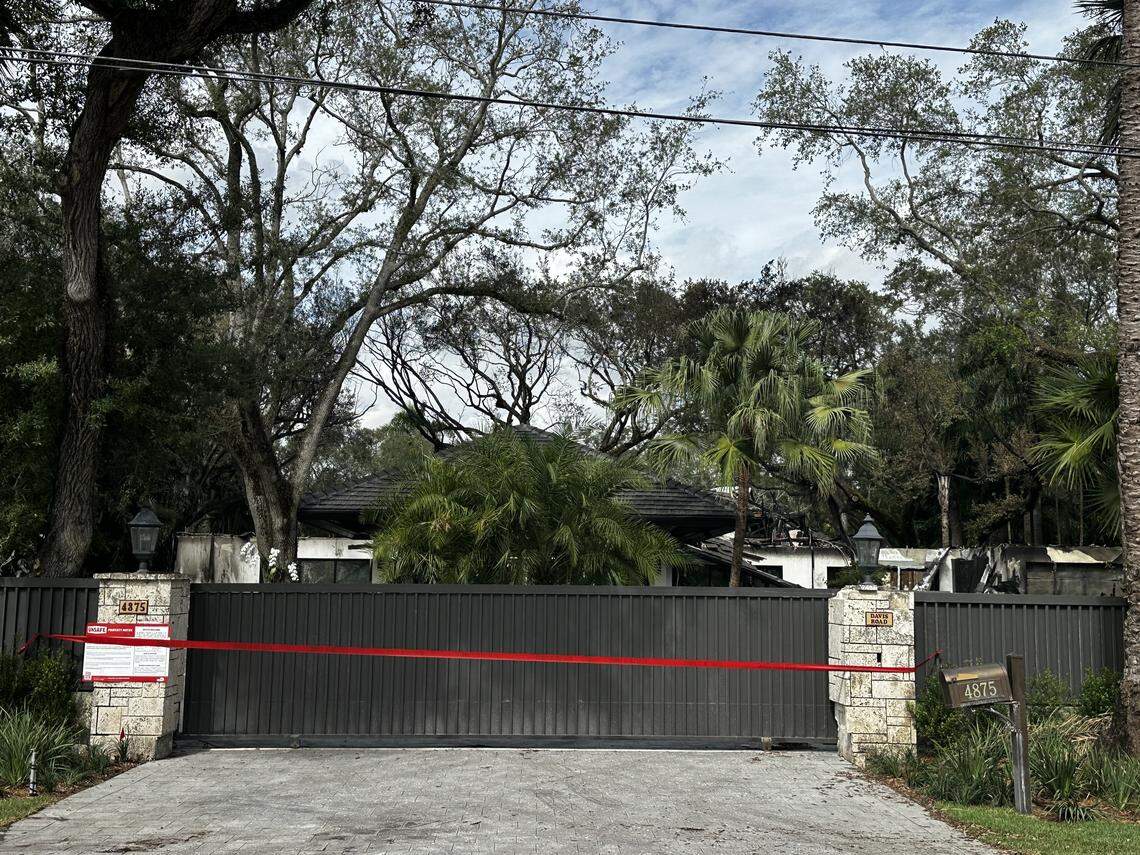 Photos: Fire engulfs Erik Spoelstra's Miami home Thursday | Miami Herald