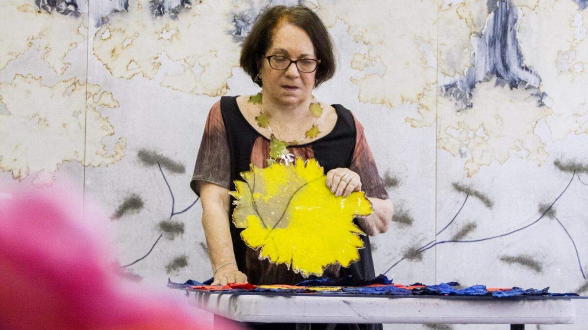 Mira Lehr in her Miami Beach studio.