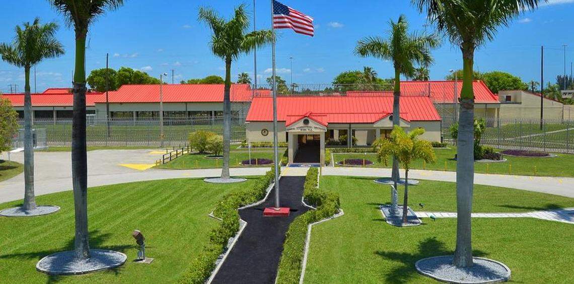 Federal Correctional Institution is located west of Miami.