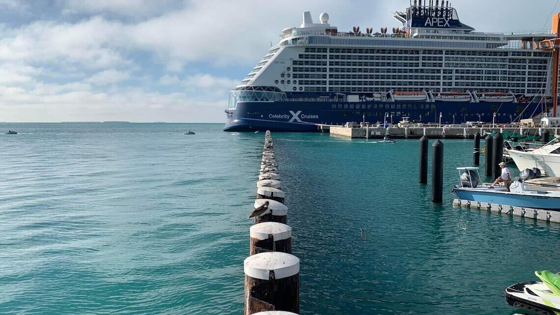 Cruise ships keep coming to Key West — but the U.S. Navy says one crossed the line
