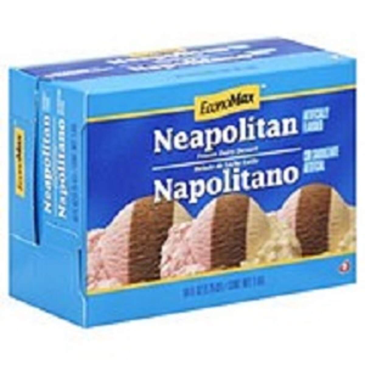 EconoMax Neopolitan ice cream