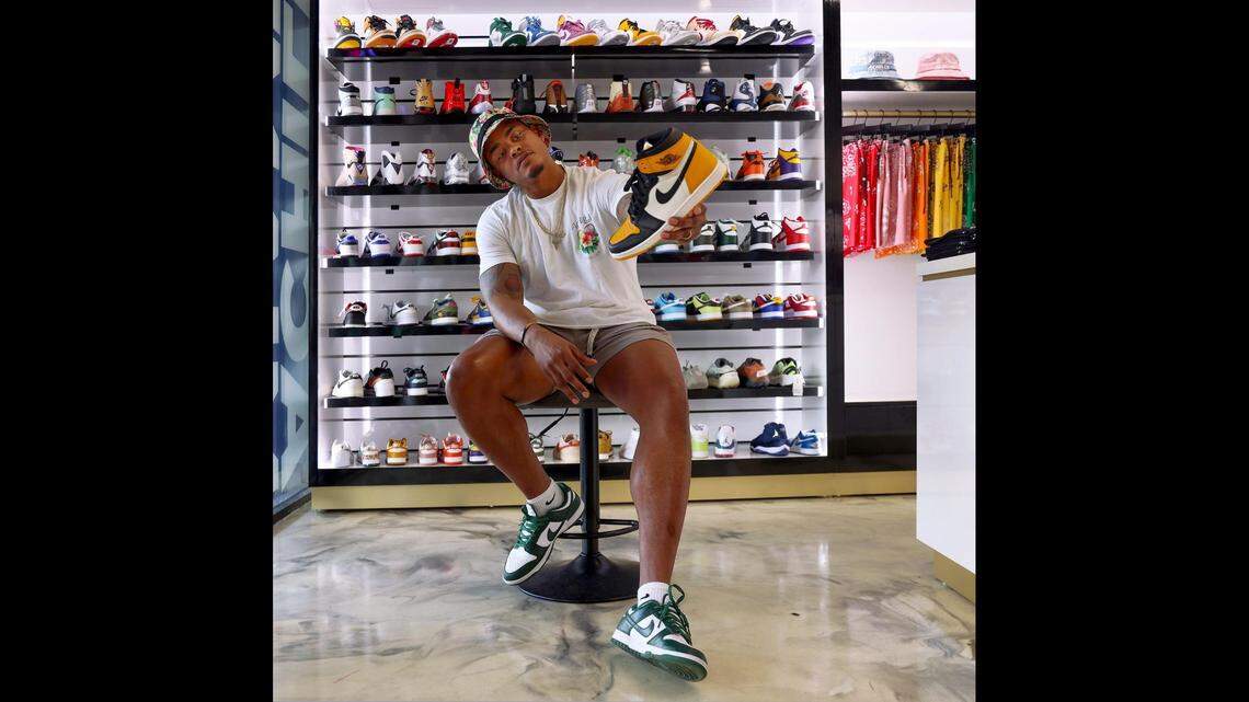 For entrepreneur Mahlik Hunt, connection with Urban fashion serves a reminder of the influences of Black culture and style. He frequently shops at the Miami Gardens apparel shop Achille Miami as a practice to remain connected to his Black community.