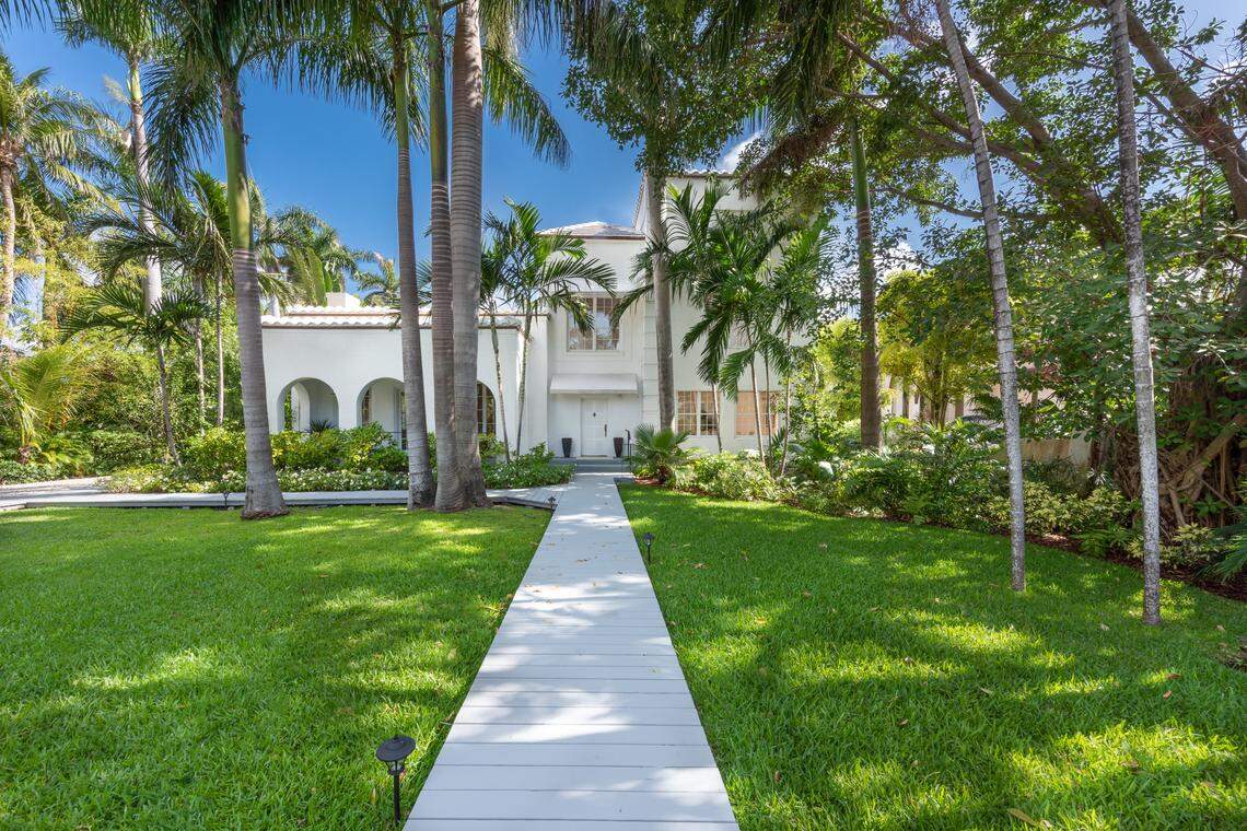 Al Capone’s former Miami Beach mansion at 93 Palm Ave. on Palm Island is on the market for $14.9 million.