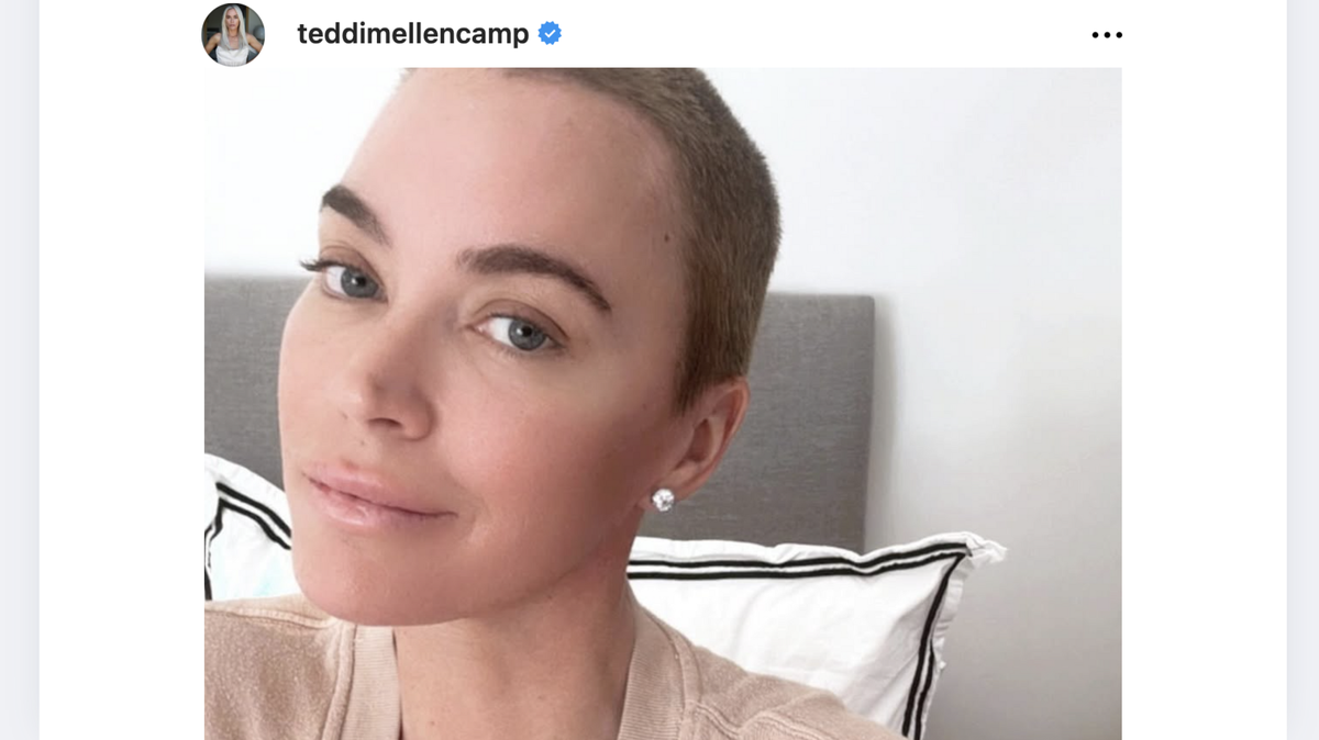 Teddi Mellencamp says she’s taking advantage of feeling good to celebrate Mother’s Day.