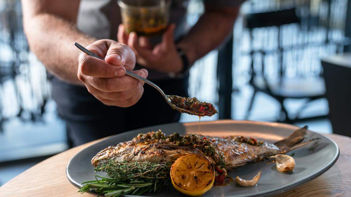 Pan-seared snapper will be one of the menu highlights.