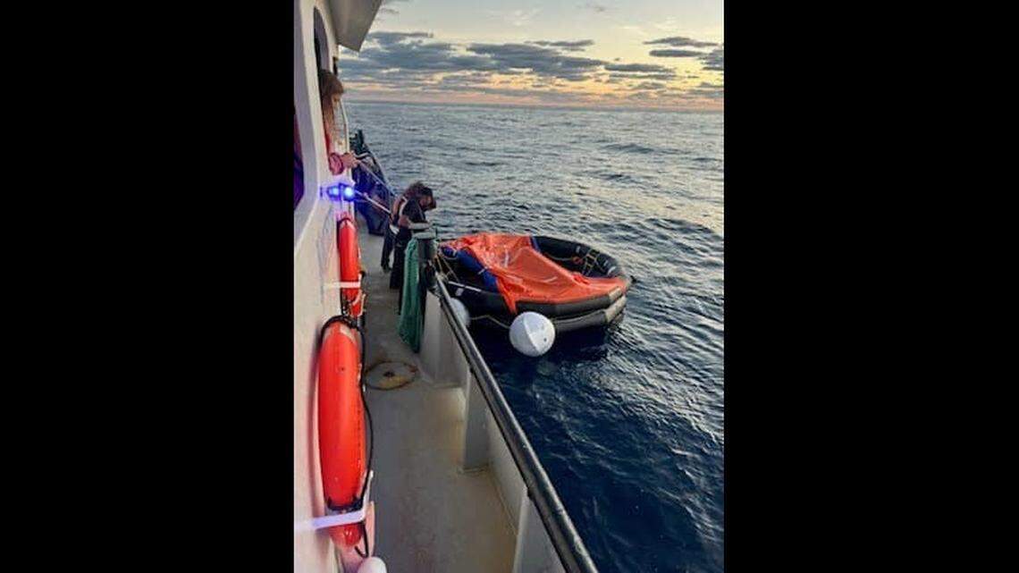 The U.S. Coast Guard is treating the discovery as “a potential Search and Rescue scenario,” officials said.