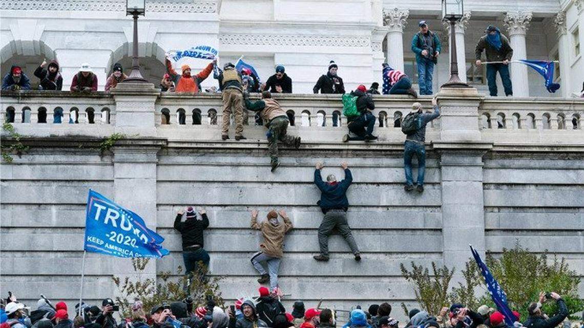 File photo of the Capitol riot of Jan. 6, 2021.